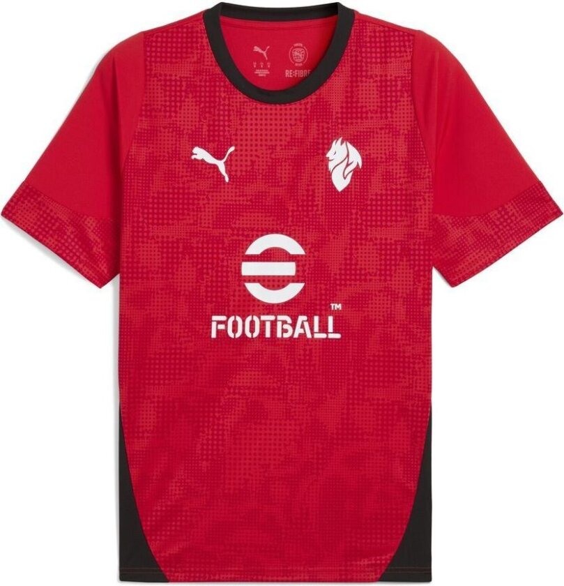 Milan Trenings T-Skjorte - For all tid rød/PUMA Svart, størrelse Large