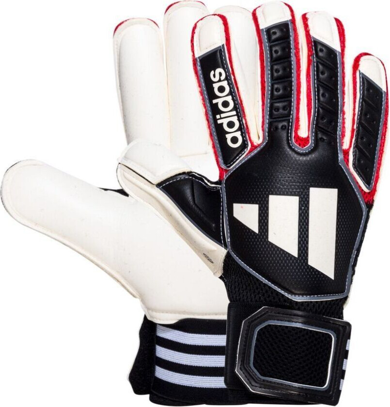 Keeperhansker Tiro Pro - Svart/hvit/metall, størrelse 11