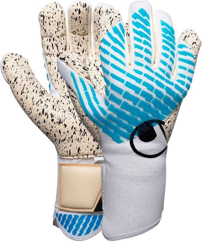 Bilde av Keeperhansker Fangmaschine CyberTec Supergrip+ HN - Hvit/Blå/Svart, størrelse 7½