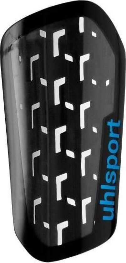 Leggbeskyttere Cybershield - Svart/Fluo Blå, størrelse X-Large