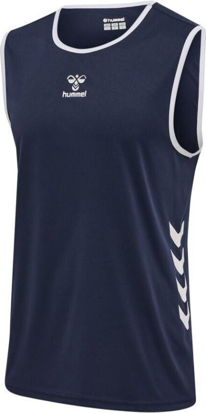 Basketballdrakt - Navy/hvit, størrelse 3XL