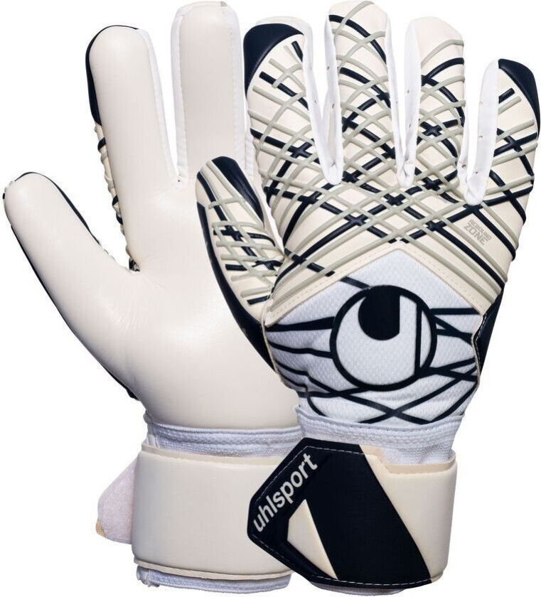 Keeperhansker Supersoft HN - Hvit/Navy/Sølv, størrelse 6