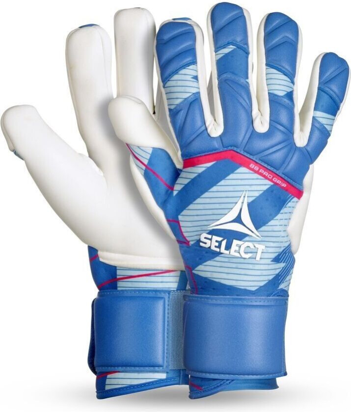 Keeperhansker 88 Pro Grip V25 - Blå/Hvit, størrelse 6