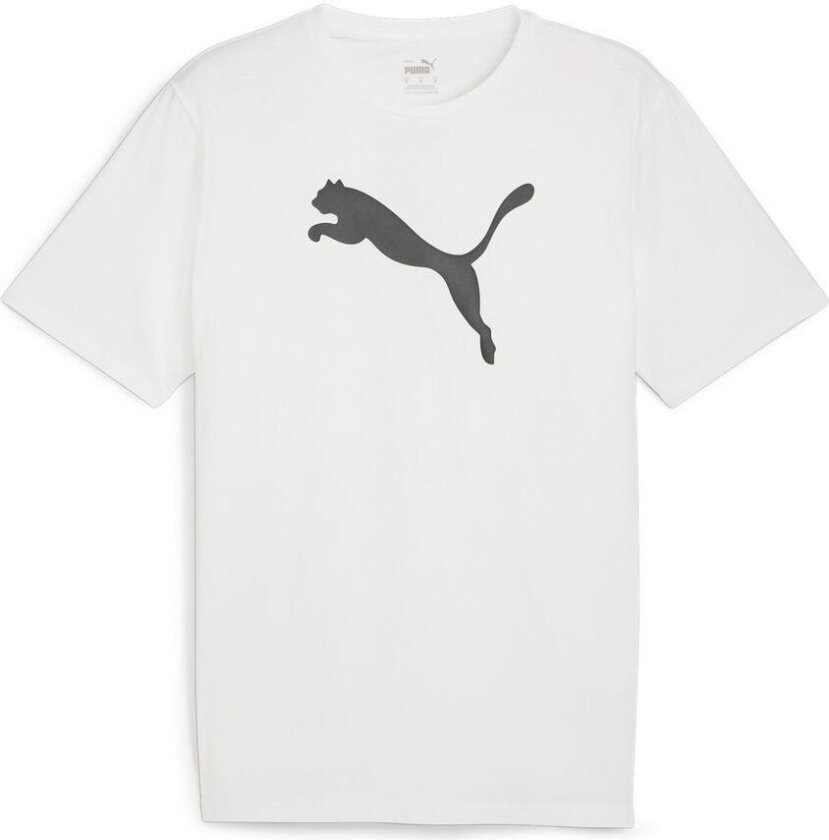 Teamrise Logo Jersey Cotton PUMA White-PUMA Black, størrelse Small