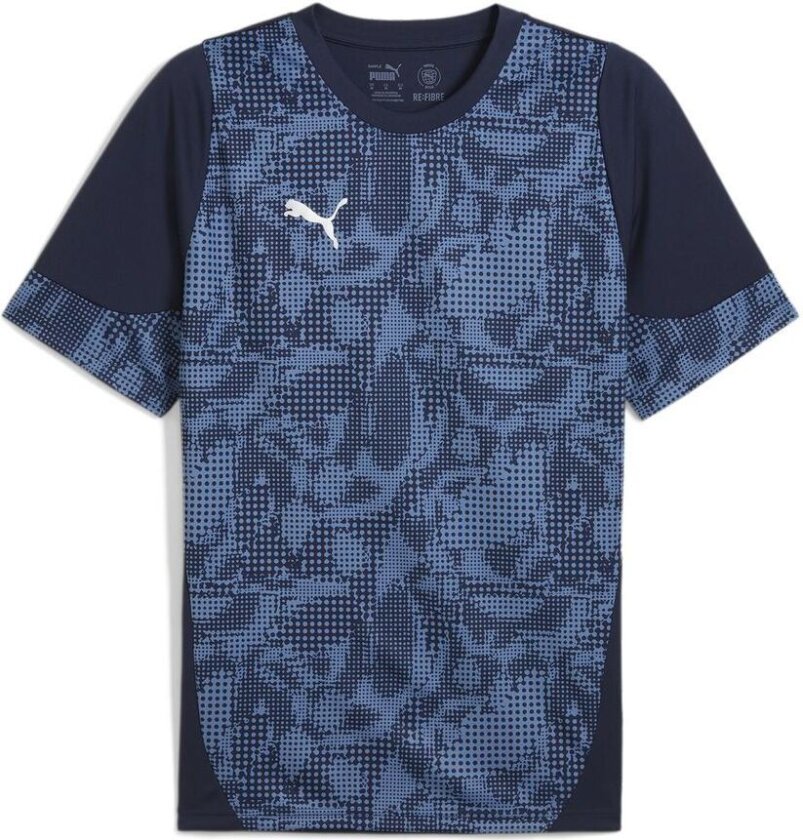 Trenings T-Skjorte teamCUP - Navy/ Sølv, størrelse 3XL