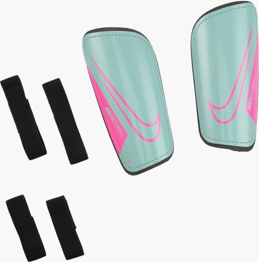 Leggbeskyttere Mercurial Hard Shell Prism - Ocean Cube/svart/rosa, størrelse Small/140-150cm