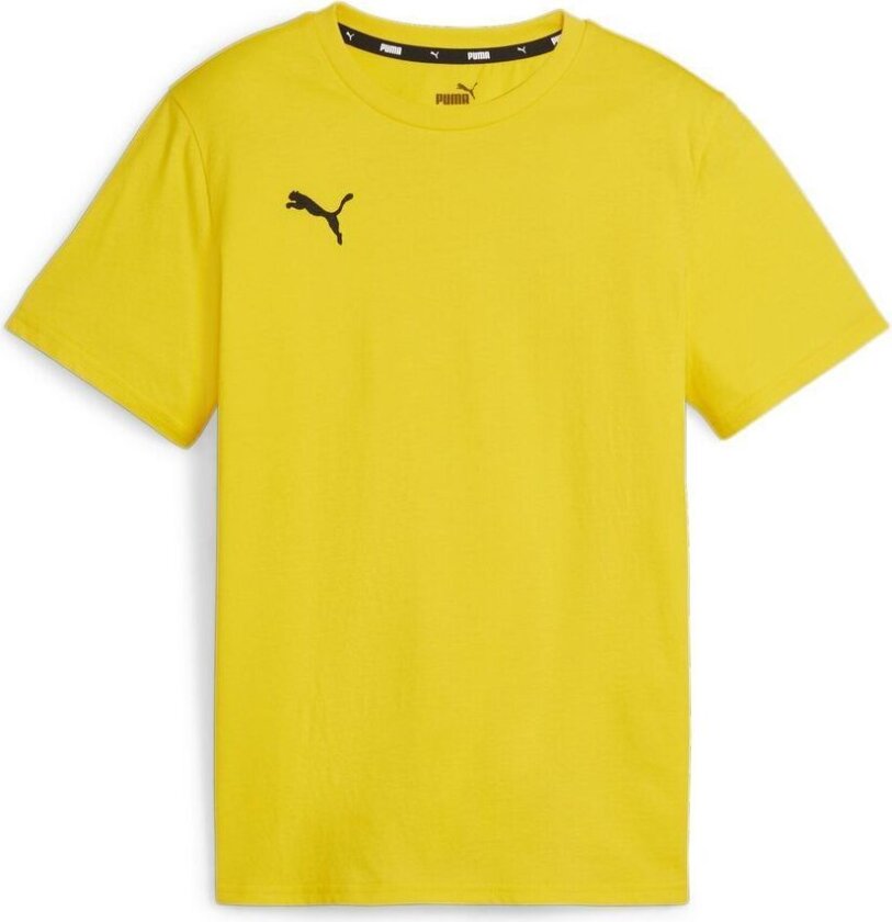 T-skjorte Teamgoal Casuals - Raskere Gul/ Svart Barn, størrelse 128 cm