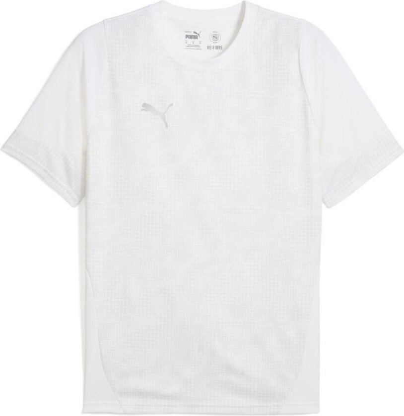 Trenings T-Skjorte teamCUP - White/ Sølv/Grå, størrelse 3XL