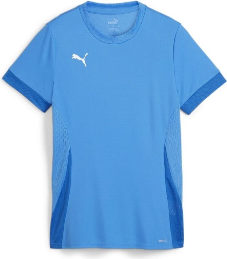 Trenings T-skjorte Teamgoal - Electric Blue Lemonade/ White Kvinner, størrelse X-Large