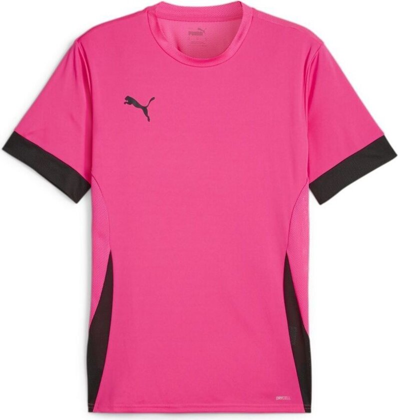 Trenings T-skjorte Teamgoal - Rosa/ Svart, størrelse Large