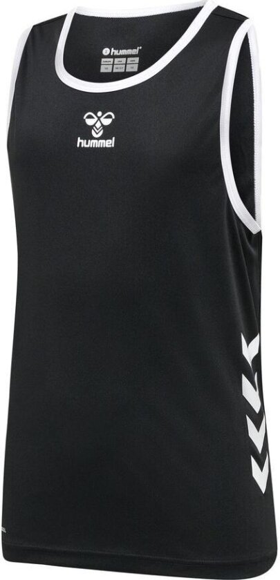 Basketballdrakt - Svart/hvit Barn, størrelse 152 cm