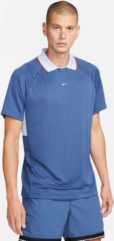 F.C. T-skjorte Dri-FIT Tribuna - Marineblå/Blå/Hvit, størrelse X-Small