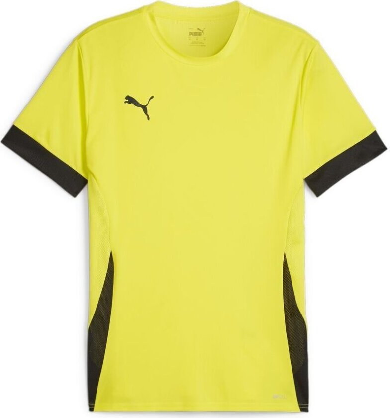 Trenings T-skjorte Teamgoal - Gul/ Svart, størrelse Medium