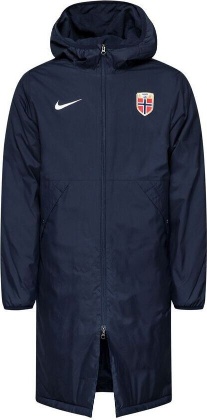 Norge Vinterjakke - Obsidian/hvit Barn - Nike, størrelse M: 137-147 cm