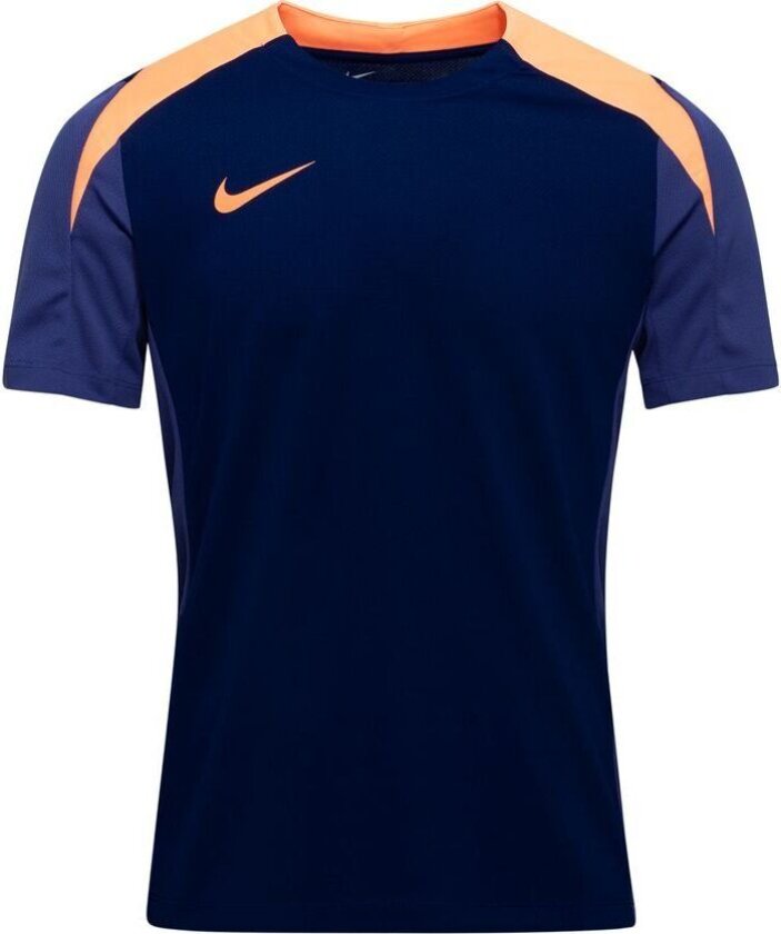 Trenings T-Skjorte Dri-FIT Strike - Blå/Mørk lilla/Oransje Barn, størrelse M: 137-147 cm