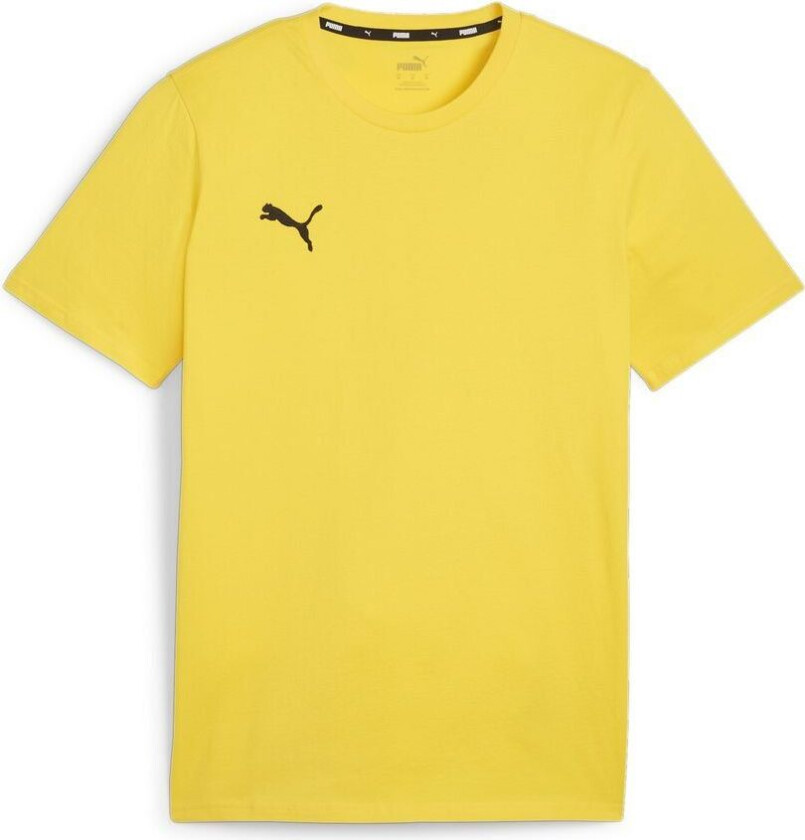 T-skjorte Teamgoal Casuals - Raskere Gul/ Svart, størrelse Large