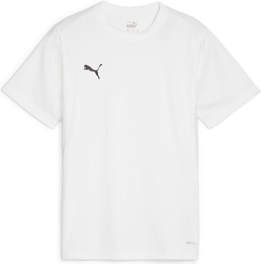 Trenings T-Skjorte teamGOAL - Hvit/Svart/Grå Barn, størrelse YXL/164 cm