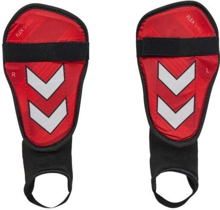 Leggbeskyttere Flex Shell - rød/Svart, størrelse XX-Small