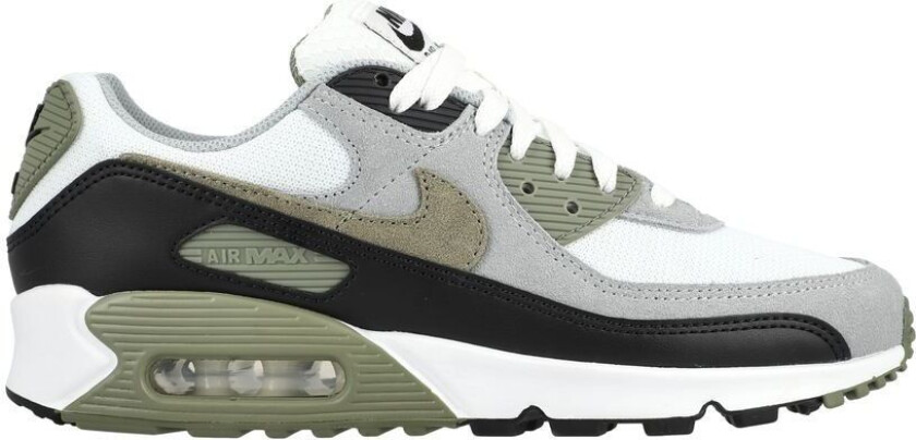 Sneaker Air Max 90 - Hvit/silver Sage/svart, størrelse 41