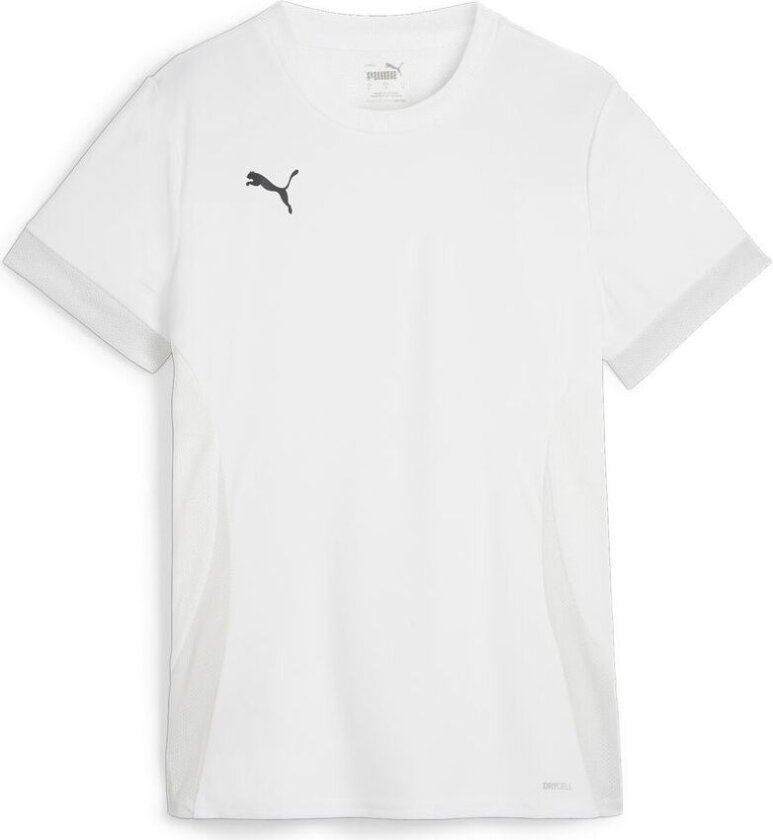 Trenings T-Skjorte teamGOAL - White/ Svart/Grå Kvinner, størrelse XX-Large