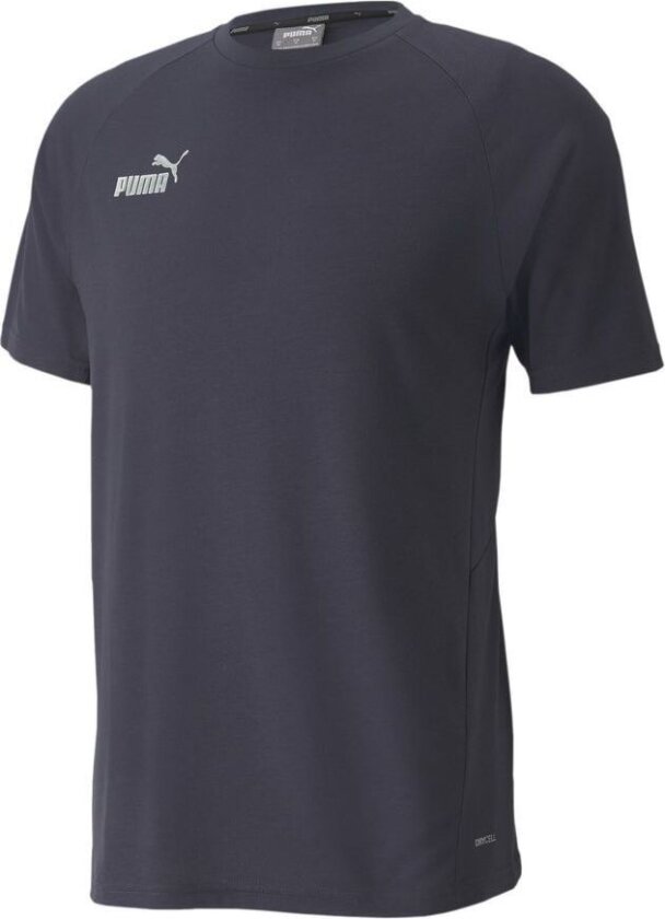 Trenings T-Skjorte teamFINAL Casuals - Blå, størrelse X-Small