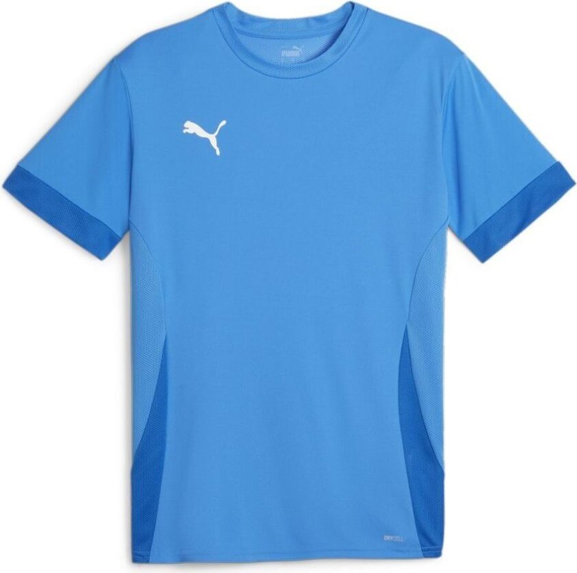 Trenings T-skjorte Teamgoal - Electric Blue Lemonade/ White, størrelse 3XL