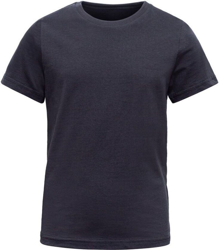 T-skjorte Nordics Blank - Svart/cool Dark Gray Barn, størrelse 128 cm