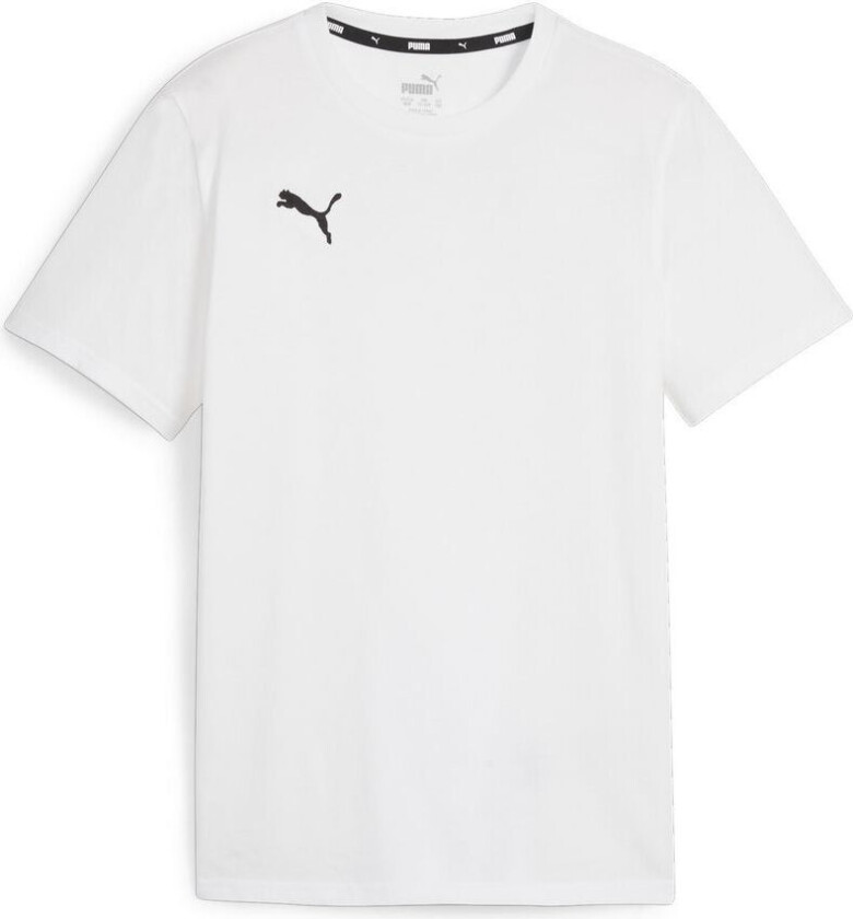 T-skjorte Teamgoal Casuals - Hvit/svart Barn, størrelse YS/128 cm
