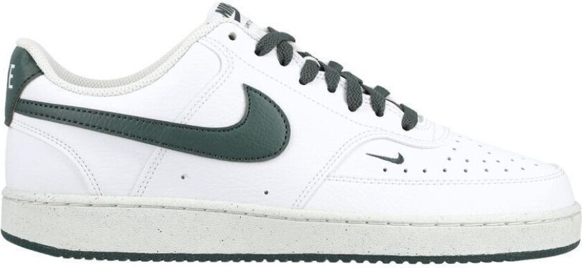 Sneaker Court Vision Lav Next Nature - Hvit/Vintage Grønn Kvinner, størrelse 36½