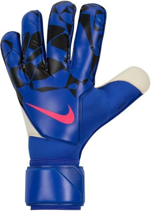 Keeperhansker Grip 3 Attack - Blå/Svart/Rosa, størrelse 11