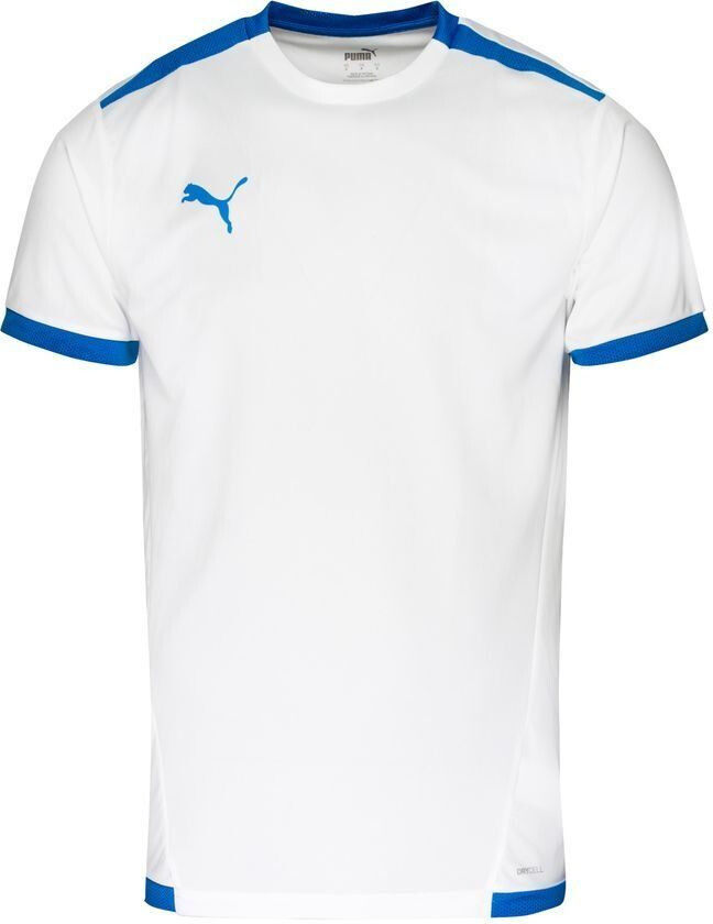 Spillerdrakt teamLIGA - Hvit/Blå Barn, størrelse 128 cm