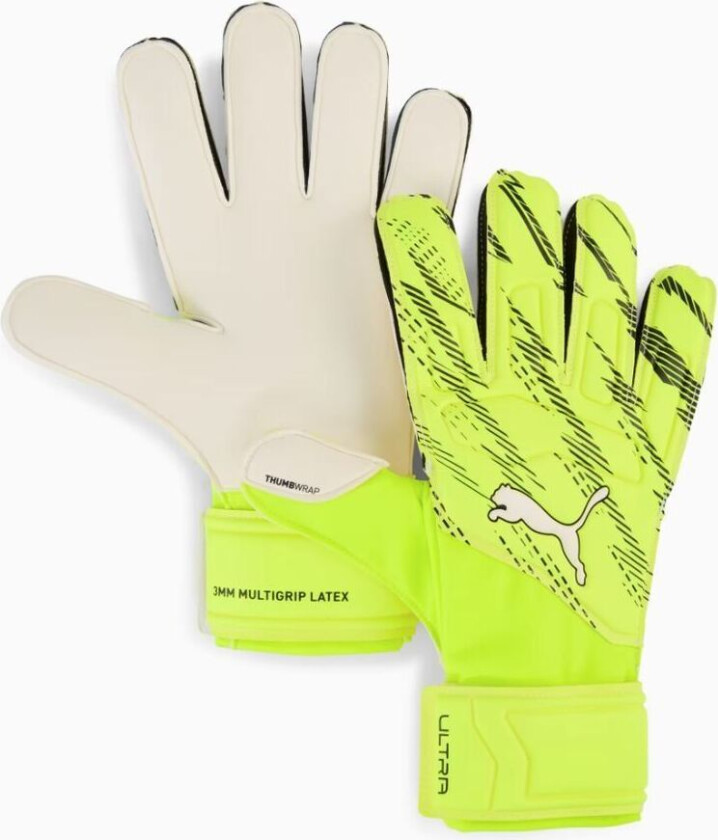 Keeperhansker Ultra Match Rc Unleashed - Gul/ Svart, størrelse 11