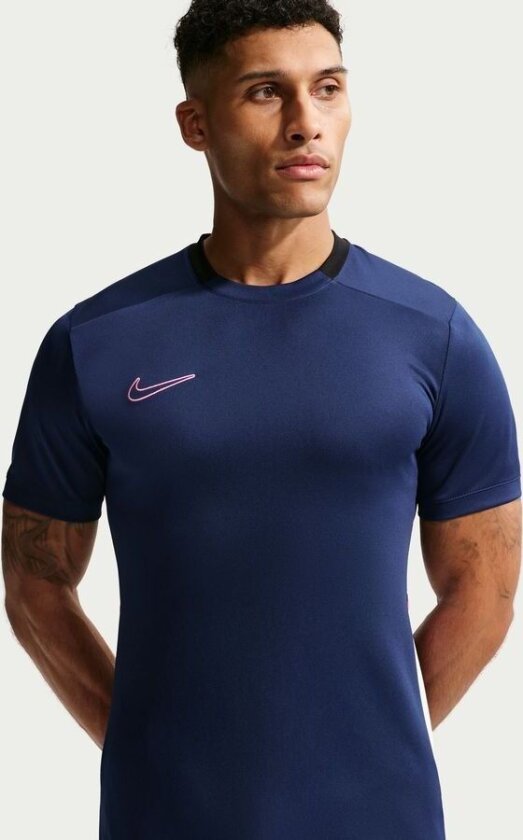 Trenings T-Skjorte Dri-FIT Academy 25 - Blå/Hvit/Pinksicle, størrelse Medium