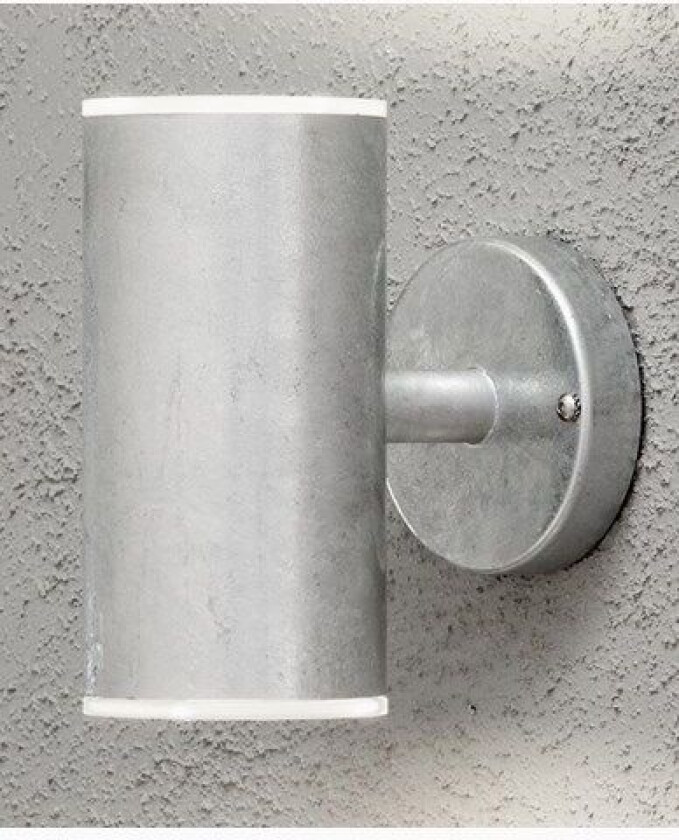 Ull vegglykt opp/ned 2x8W dimbar LED