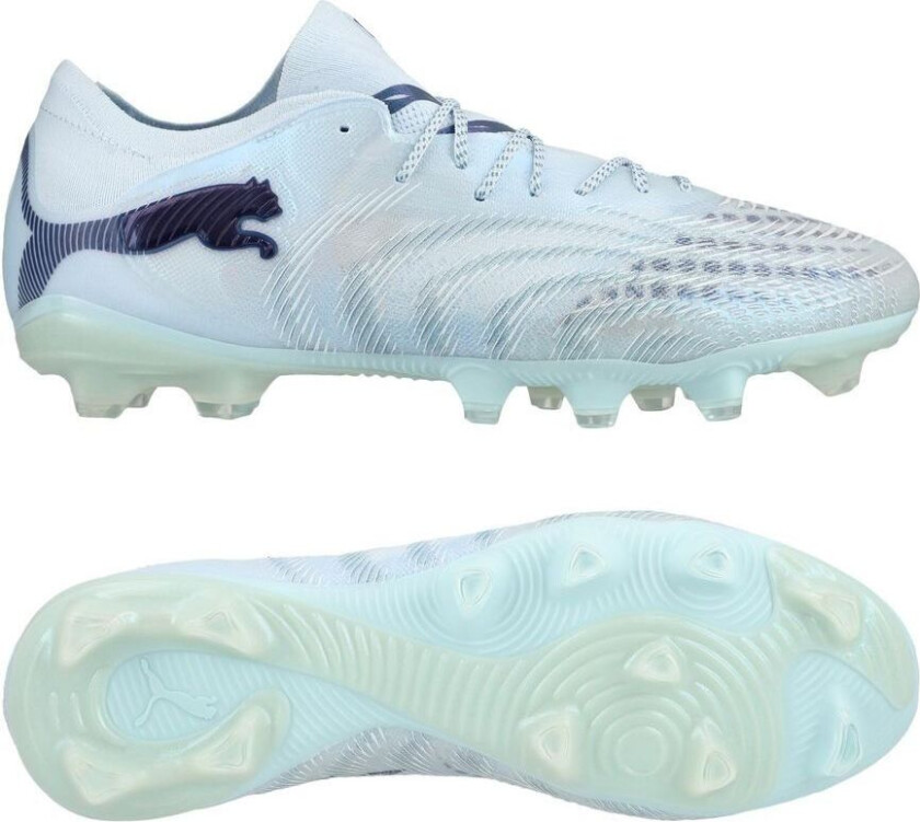 Future 9 Fusion Low Cut FG/AG Dreamrush - Isblå/Blue Jewel - Gress (FG), størrelse 44½