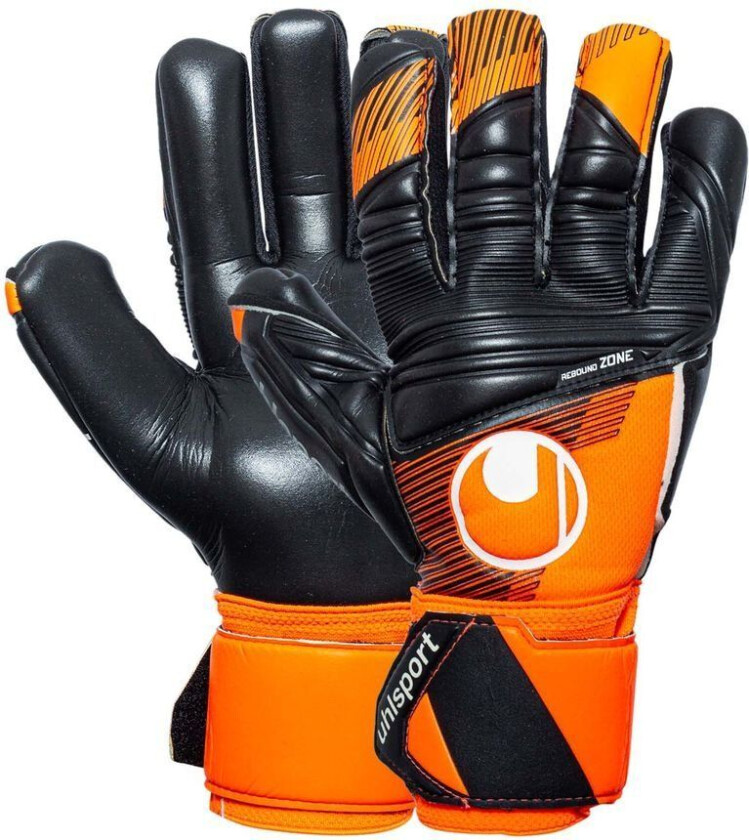 Keeperhansker Super Resist + HN - Fluo Oransje/Svart/Hvit, størrelse 4