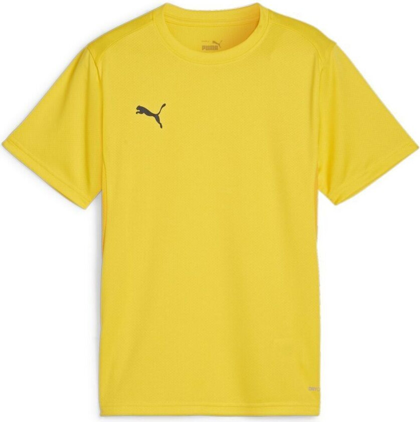 Trenings T-skjorte Teamgoal - Raskere Gul/ Svart Barn, størrelse L/164 cm
