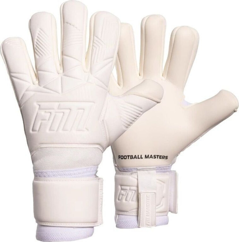 Keeperhansker Varis X - Alt Hvitt, størrelse 10