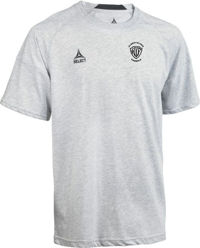 Albertslund IF Bomulds T-Shirt - Grå - Select, størrelse X-Small