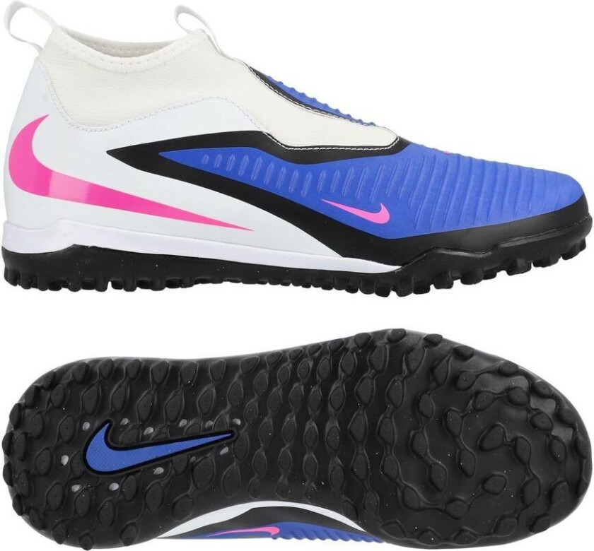 Phantom 6 Academy High Cut TF Attack - Blå/Rosa/Hvit Barn - Turf (TF), størrelse 33