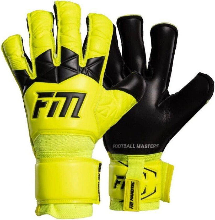 Keeperhansker Invictus X - Gul, størrelse 9