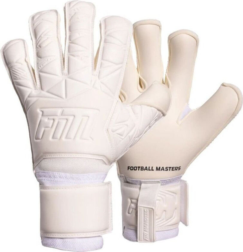 Keeperhansker Invictus X - Alt Hvitt, størrelse 8