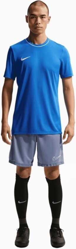 Trenings T-Skjorte Dri-FIT Park 26 - Blå/Hvit, størrelse Large