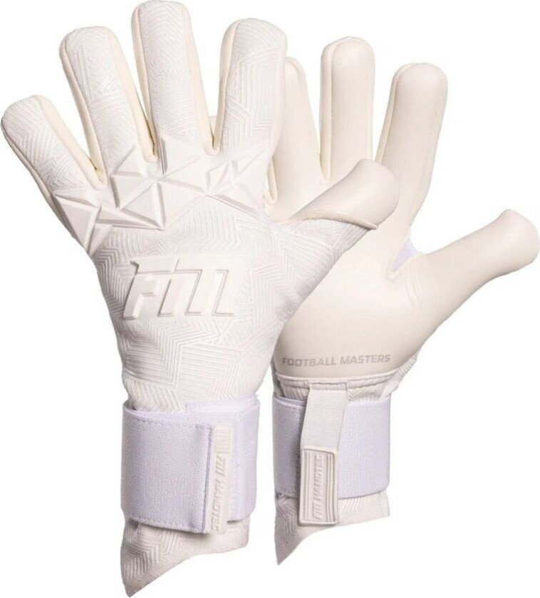 Keeperhansker Varis X Pro - Alt Hvitt, størrelse 9