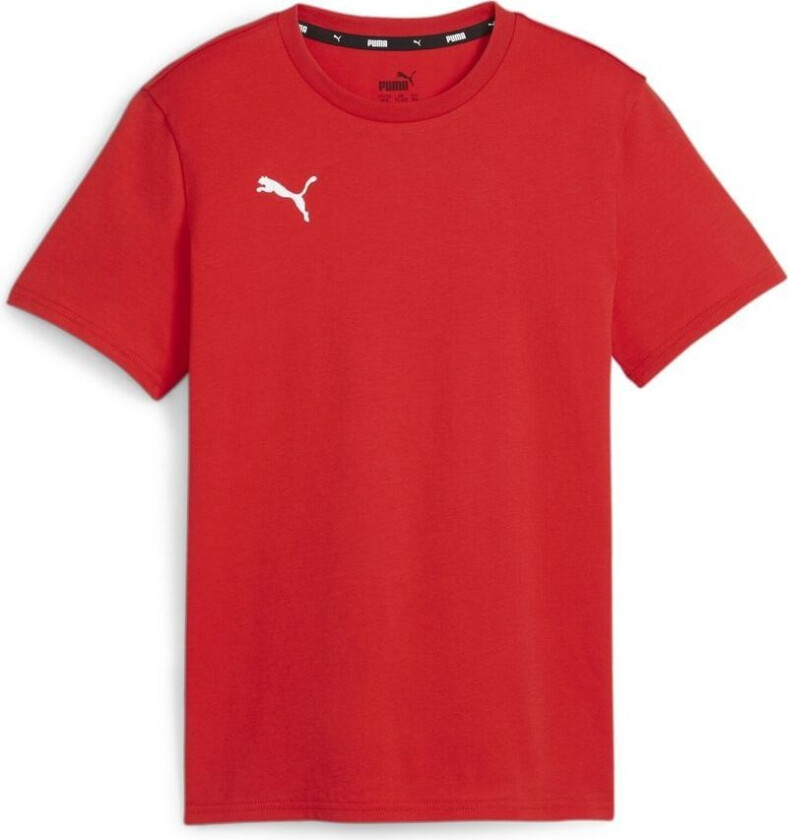 T-skjorte teamGOAL Casuals - rød/Hvit Barn, størrelse YS/128 cm