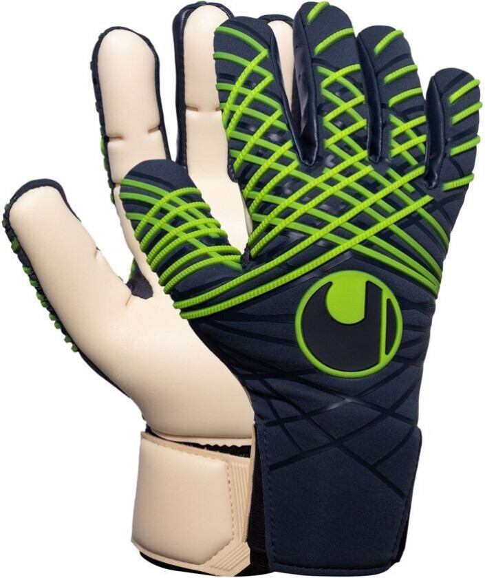 Keeperhansker Prediction Absolutgrip HN Fit - Navy/Hvit/Gul