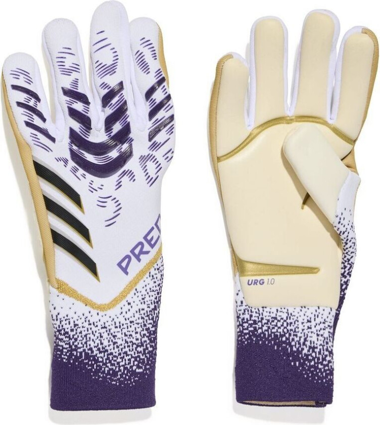 Keeperhansker Predator Pro PC Road to Glory - Hvit/Svart/Mørk lilla