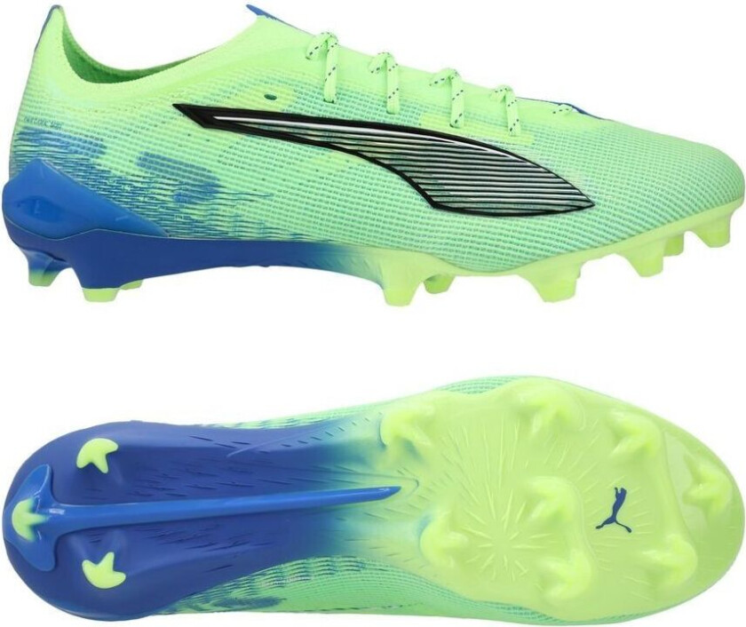 Ultra 5 Ultimate FG Lights Out - Fizzy Apple/ White/Blå - Gress (FG), størrelse 38½