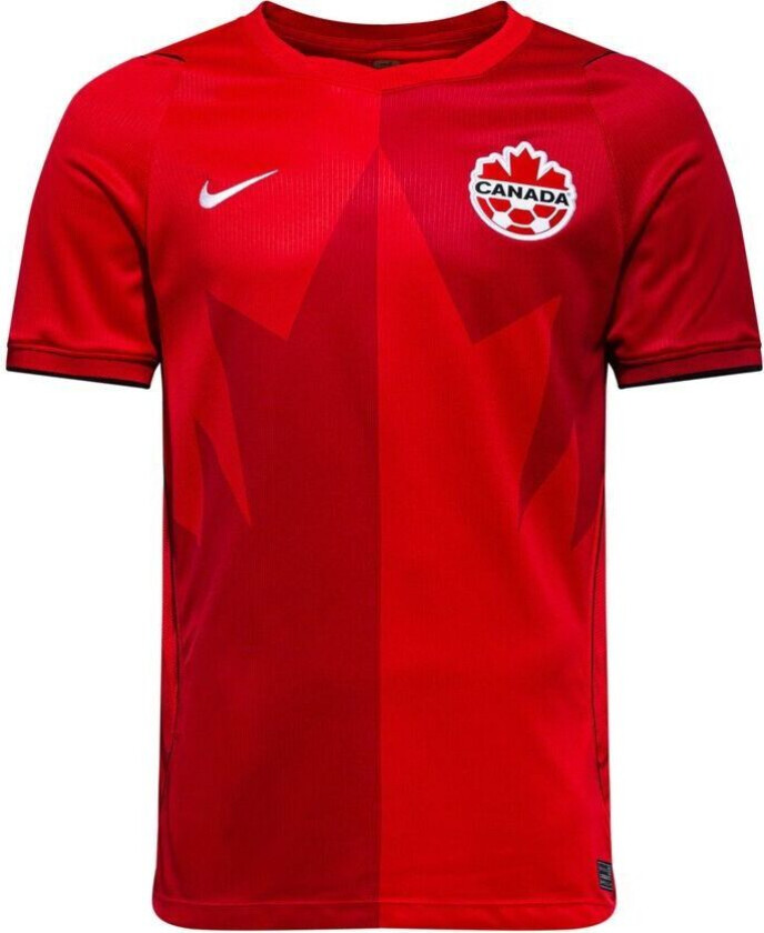 Canada Hjemmedrakt World Cup 2026 Barn - Nike, størrelse XL: 158-170 cm