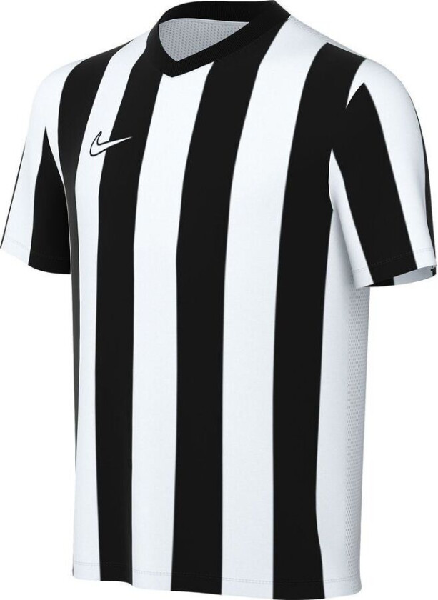 Spillerdrakt Dri-fit Striped Division V - Hvit/svart/hvit Barn, størrelse L: 147-158 cm